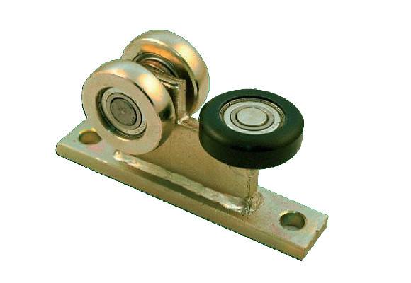 Wózek jezdny do bramówki 60x60x3 mm 3 rolki