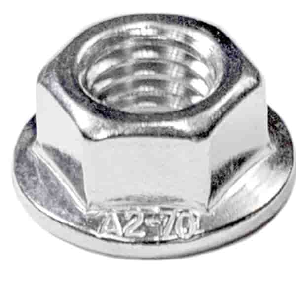 Nakrętka kołnierzowa - ząbkowana M10 INOX DIN6923 OP=100szt